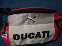 ドゥカティ　ウェストバッグ　DUCATI　ウエストポーチ 　中古品_画像4