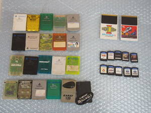 *[1H0215-1@5] SONY Sony game soft set sale MEMORY CARD/PS VITA soft Junk 