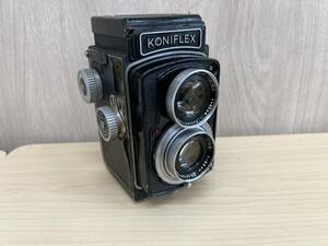 Y2405132* junk secondhand goods 2 eye lens film camera KONIFLEX