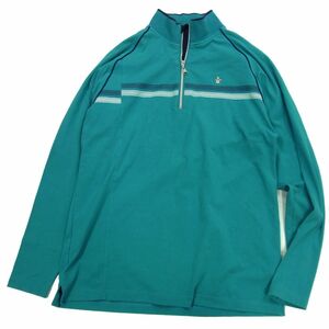 #MUNSING WEAR Golf long sleeve half Zip pull over Golf wear men's Munsingwear wear 1 jpy start 