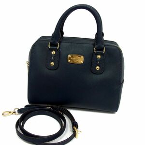 美品■MICHAEL KORS 2WAY ミニボストンバッグ ショルダーバッグ ハンドバッグ レディース マイケルコース 1円スタート