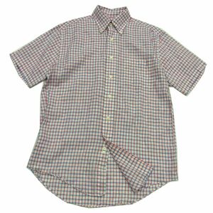 ■Brooks Brothers ボタンダウン 半袖シャツ IRISH LINEN メンズ ブルックスブラザーズ 1円スタート