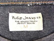 ☆Nudie Jeans ヌーディージーンズ トレーナー クルーネック スウェット メンズ M 1円スタート_画像3