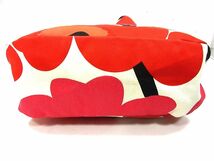 ◆marimekko マリメッコ ショルダーバッグ ウニッコ柄 キャンバス レディース 1円スタート_画像5