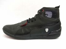 ☆PUMA×Ferrari ドライビングパワー2 ミッド SF ミッドカット スニーカードライビングシューズ メンズ 29cm 1円スタート_画像2