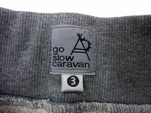 美品■go slow caravan ハーフカーゴパンツ スエット クライミングパンツ メンズ ゴースローキャラバン 1円スタート_画像6