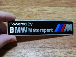 M BMW 軽量アルミ製 エンブレム(ブラック)■MPerformance MSport MPower E36 E39 E46 E60 E90 F10 F20 F30 x1x2x3x4x5x6x7x8 320 325
