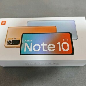 国内 SIMフリー Xiaomi redmi note 10 pro 中古美品 付属品全てあり オニキスグレー シャオミ Androidスマホ 