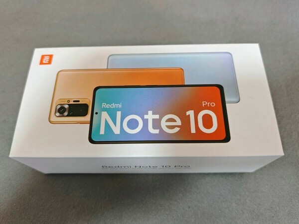 国内 SIMフリー Xiaomi redmi note 10 pro 中古美品 付属品全てあり オニキスグレー シャオミ Androidスマホ 