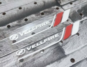 トヨタ【ヴェルファイア】ワイパーブレード用 ステッカー 2P■VELLFIRE 20系 30系 40系 ミニバン ハイブリッド