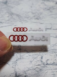  Audi Mini sticker gradation 2P#Audi A1 A3 A4 B5 B6 B7 B8 A5 C5 A6 C6 c7 A7 A8 A1 V8 Q3 Q5 Q7 SQ5