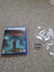 PS５ ライズオブローニン RISE OF THE RONIN 　早期購入特典コード　未使用