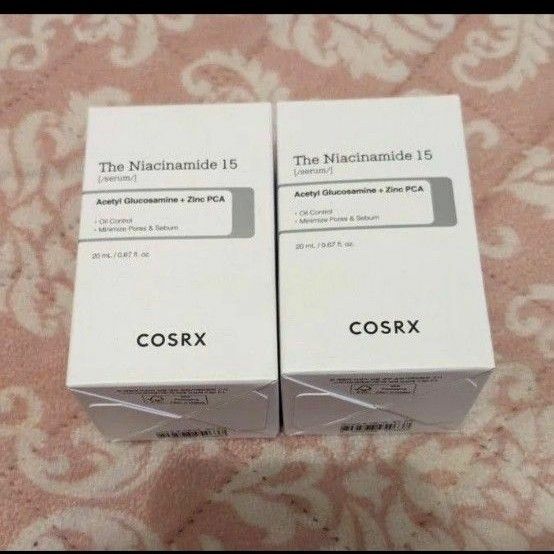 COSRX コスアールエックス 美容液　ナイアシンアミド　１５セラム　新品未使用箱入り　２個セット