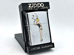 希少使用 ZIPPO ジッポー 2000年 Windy ウィンディ バニーガール ライター 付属品有