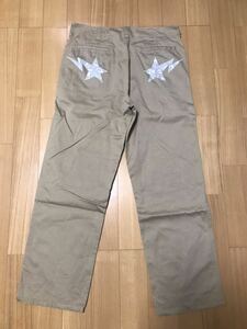 A BATHING APE アベイシング エイプ チノパン　チノパンツ1st カモ CAMO 初期 ★ベイプスタ デニム シャーク マイロ tシャツ