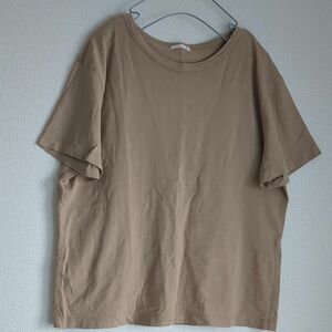 GU Tシャツ クルーネック シンプル トップス カジュアル 無地