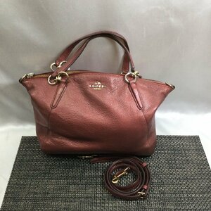 【中古品/TO】 COACH コーチ 1780-F23538トートバッグ 2WAY　ショルダー RS0430/0002