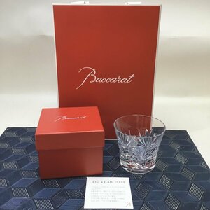 【未使用品/CH】Baccarat バカラ ルテシア ロックグラス 2024 イヤータンブラー クリスタル ガラス　MZ0512/0025