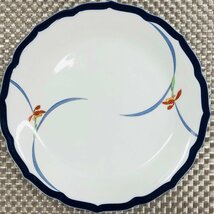 【中古/現状品/KU】KORANSHA 香蘭社 オーキッドレース 中皿 盛皿 平皿 約25.5cm 陶器 和食器　MZ0516_画像1