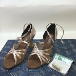 [ secondhand goods /CH]Chacott tea cot Dance shoes 24.5cm heel protector J 1 pair minute attaching pink series RS0514/0000