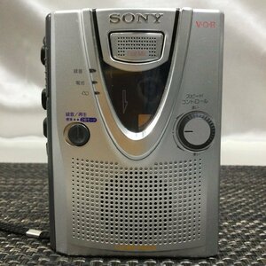 【ジャンク品/現状品/TO】SONY ソニー カセットコーダー TCM-400 V.O.R. 録音 カセットプレーヤー 動作未確認　MZ0518