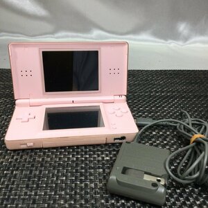 【通電OK/ジャンク扱い/TO】任天堂 Nintendo ニンテンドー DS Lite 本体 USG-001 ピンク DSライト 動作未確認　MZ0518