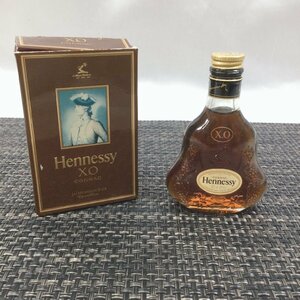 【未開封/TO】Hennessy X.O COGNAC ヘネシーXO コニャック 0.05L 50ml 40％ ミニボトル 箱付き ブランデー RS0519/0010