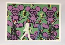 DEATH NYC アートポスター 世界限定100枚 ビートルズ Beatles アビーロード キースヘリング ポップアート アンディウォーホル 現代アート _画像2