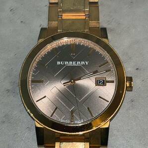 BURBERRY バーバリー BU9005 シティ グレー文字盤 ケース付 腕時計 時計 の画像2