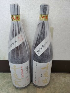 麦焼酎 千亀女 25度 1.8L × ２本セット　 一升瓶　２本