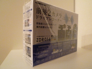 【タイムセール!※限定1台!!】●コムテック ZDR016●前後2カメラ、200万画素、GPS搭載ドライブレコーダー ●新品未開封品・メーカー保証付