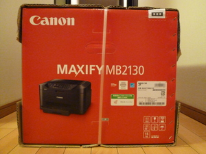 ●キヤノン(CANON) MAXIFY MB2130 A4ビジネスインクジェットFAX複合機(ファクス/コピー/スキャナ)●新品・純正インク付属・メーカー保証付