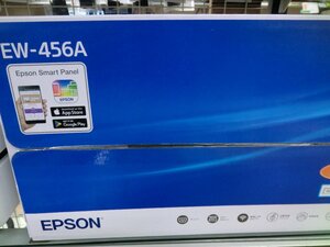 【新品未開封品・セットアップインク付属・メーカー保証付】●EPSON A4インクジェット複合機(プリント/コピー/スキャナ)カラリオ EW-456A●