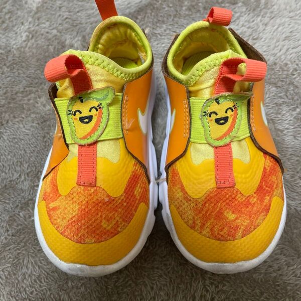 NIKE ベビーシューズ 子供靴 ナイキ オレンジ色