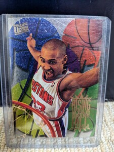 nba grant hill card fleer ultra rising star グラント・ヒル