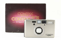 希少 元箱付 ★極上品★ CONTAX コンタックス T3 70 Years Limited Edition 70周年記念モデル ダブルティース AFコンパクトカメラ (3953)_画像1