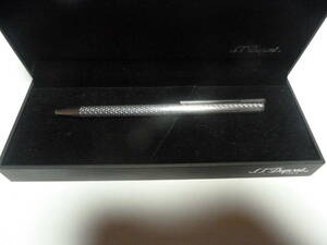 S.T.Dupont Dupont silver ballpen & sharp pen 