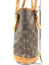 ◇LOUIS VUITTON/ルイ・ヴィトン/モノグラム/プチ・バケットPM/M42238/ハンドバッグ/ショルダーバッグ/バケツ型バッグ/ポーチ付_画像5