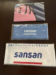 三井松島レディス　RKB sansan kbcオーガスタ レジャーシート　2種　ワッフルタオル付