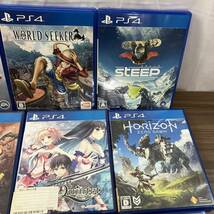 [5-17]PS4 ゲームソフト まとめ売り シャドウオブウォー ファイナルファンタジー モンハン バトルフィールド 12本まとめ_画像3