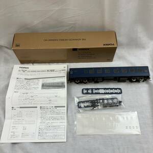 [5-184]! TOMIX HO-504 National Railways 10 series . pcs passenger car oronef10 blue limitation HO gauge railroad model 