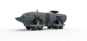 世界が燃えつきる日 1/48 ランドマスター 3Dプリント 特殊車両 Damnation Alley Landmaster 地獄のハイウェイ