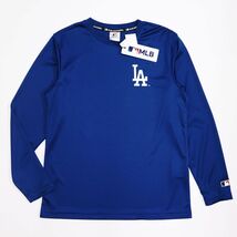 ●送料390円可能商品 ドジャース DODGERS MLB 新品 メンズ メジャーリーグ 大谷翔平 山本由伸 長袖 Tシャツ[C5420MR-65-M] 一 三 壱★QWER_画像2