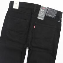 ★リーバイス Levis 512 定価12100円 新品 メンズ スリム テーパード ジーンズ デニム パンツ 黒 34インチ [28833-0013-34] 四 弐★QWER★_画像1