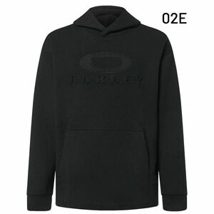 * Oacley OAKLEY новый товар мужской . пот скорость . стрейч тренировочный тянуть over Parker чёрный M размер [FOA404108-02E-JM] 2 .*QWER*