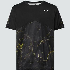* postage 390 jpy possibility commodity Oacley OAKLEY new goods men's . sweat speed . dry comfortable short sleeves T-shirt black L size [FOA403624-02E-JL] three .*QWER
