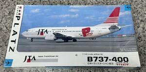 1/144 プラッツ B737-400 / 日本トランスオーシャン　パパスマーキング 　サイ & カジキ　