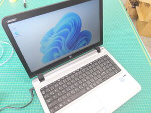 HP ProBook 450G3 core i3-6100U 8GB SSD128GB DVD 11Pro 