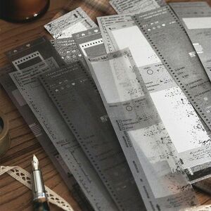 はしばみの息　素材紙　コラージュ　紙もの　デザインペーパー　メモパッド　メモ帳