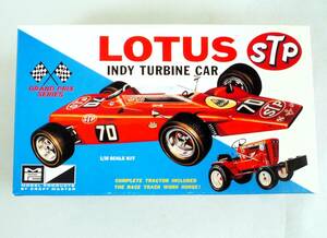 ★☆【定形外OK】未組立!mpc 1/25 LOTUS STP INDY TURBINE CAR ロータス インディ タービンカー 6025 内袋未開封品【同梱可】[GD09A03]☆★